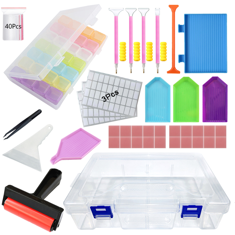 Waxing Kit Home - Kit di Strumenti per Diamond Painting