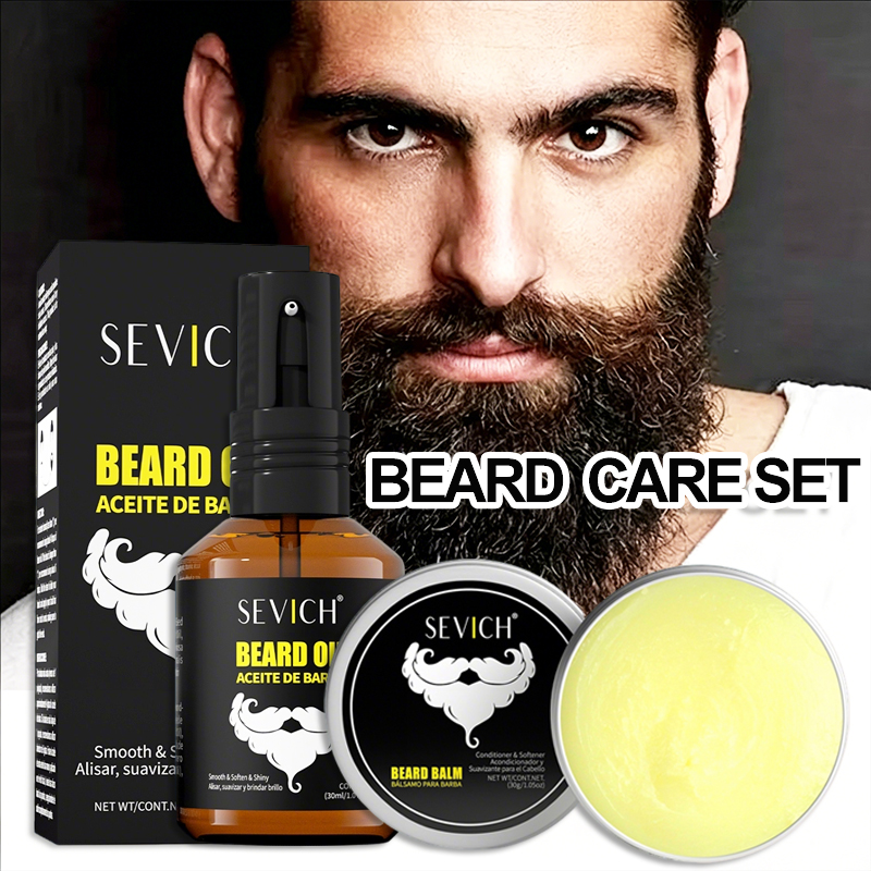 Waxing Kit Home - Kit Olio per Barba da Uomo,