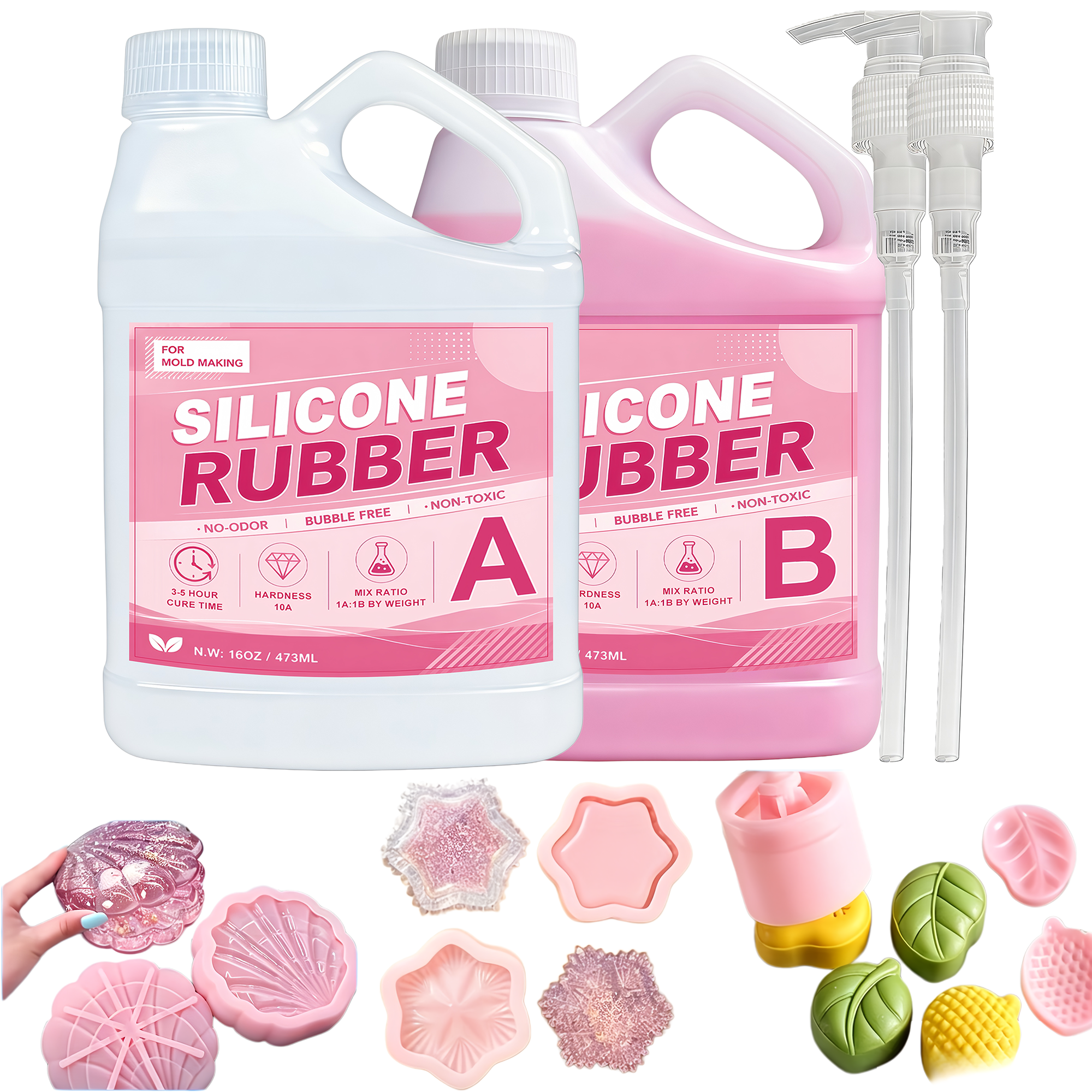 Waxing Kit Home - Kit di Gomma Siliconica Liquida ad