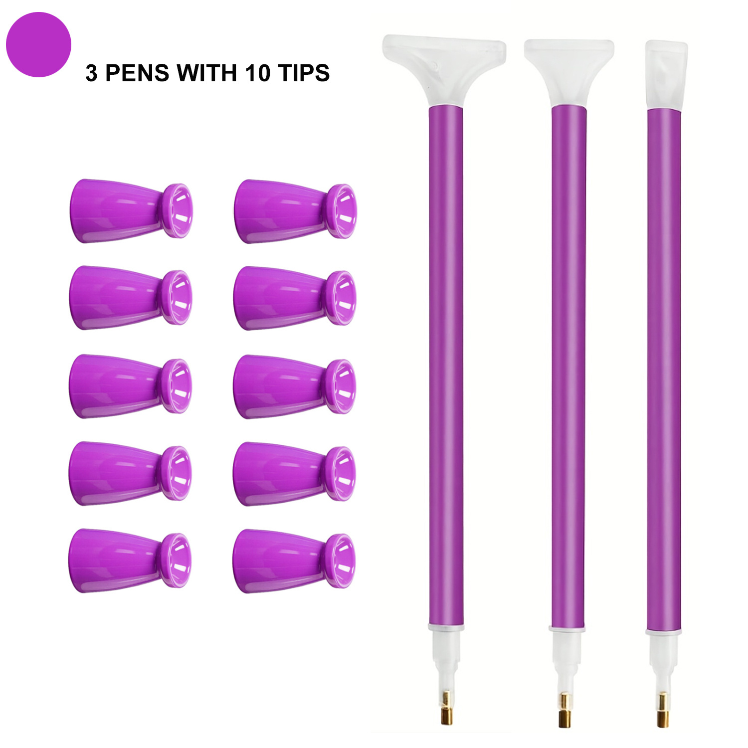 Waxing Kit Home - Set di 10 punte in silicone