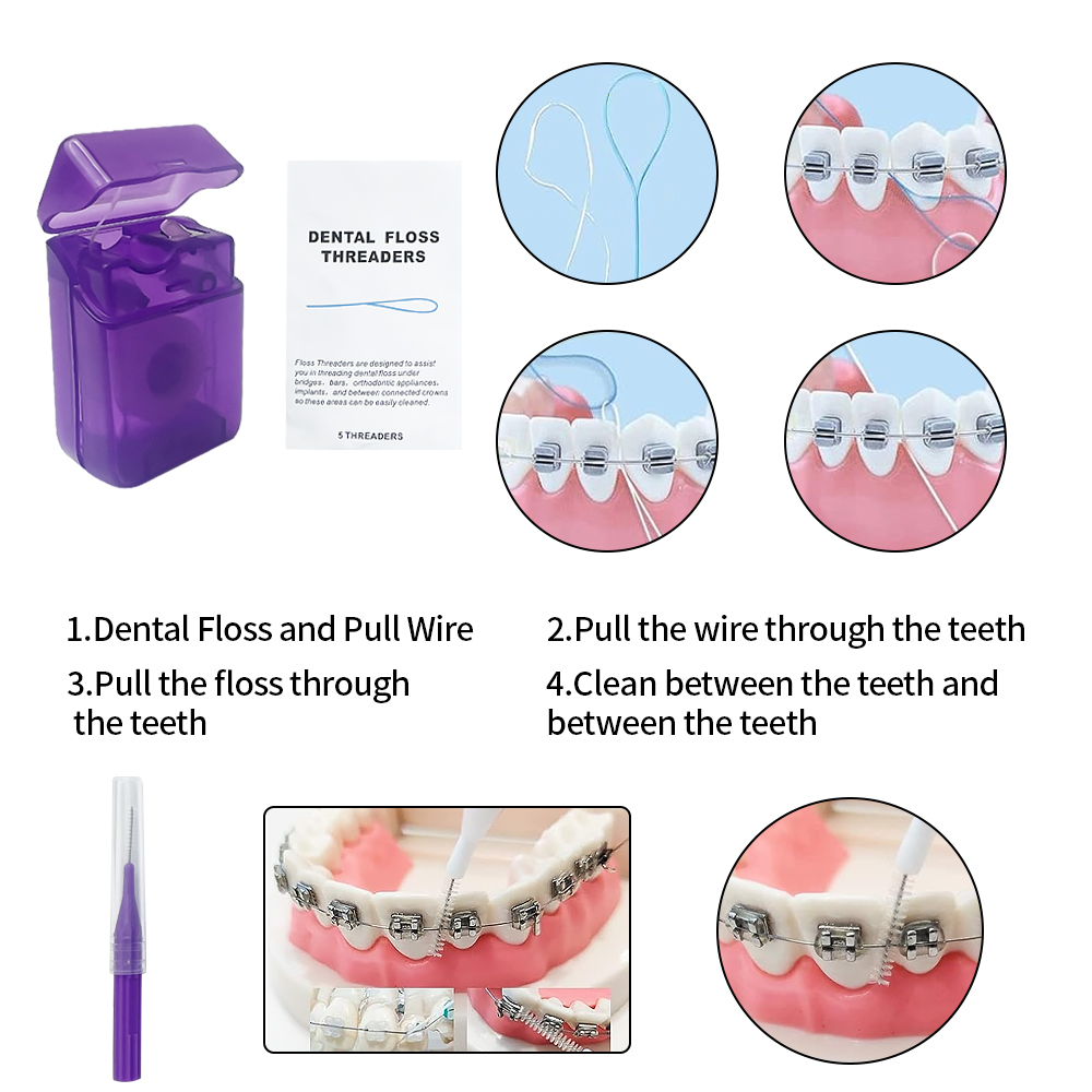 8 Pz/set Ortodontico Kit Spazz - Waxing Kit Home recensione e prezzo