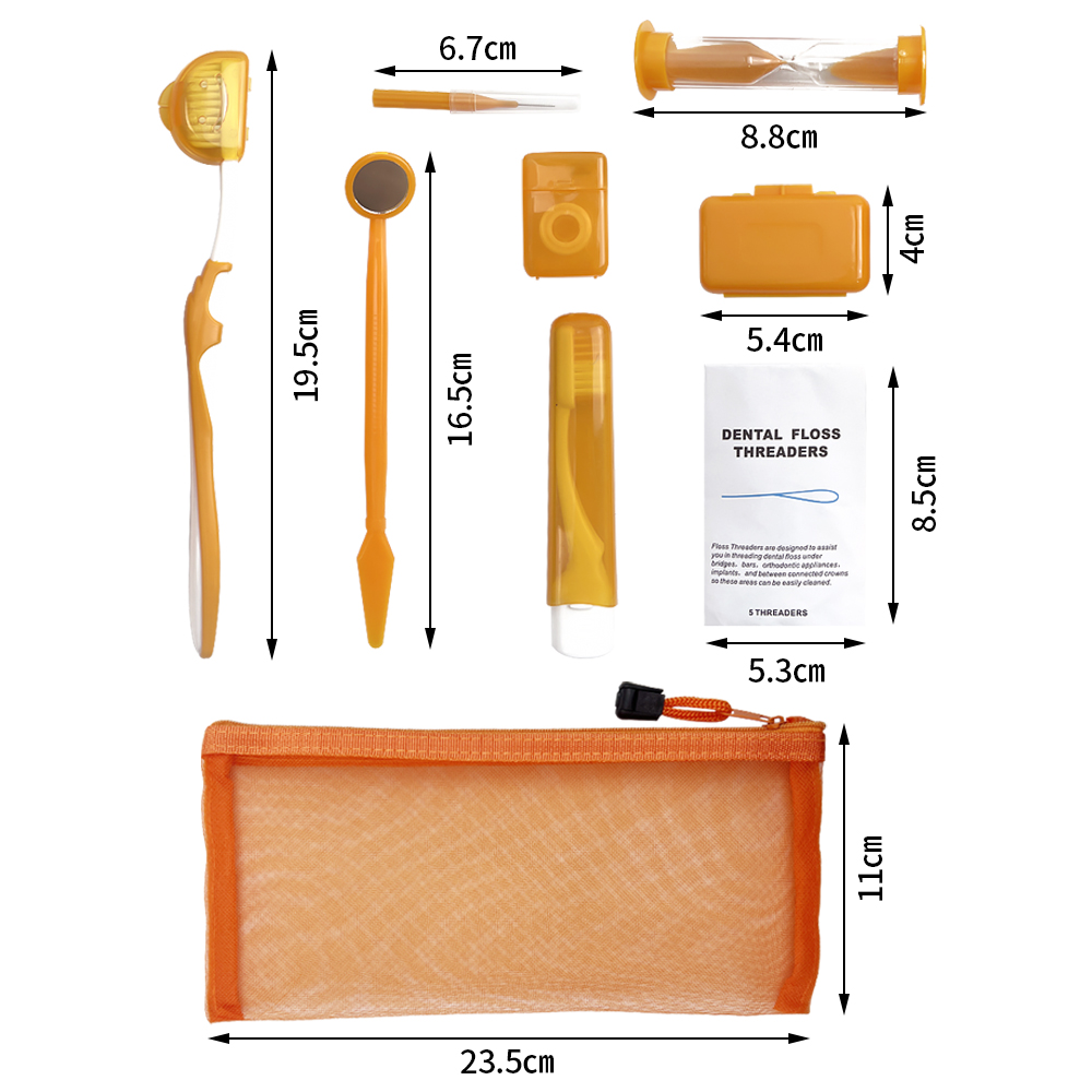8 Pz/set Ortodontico Kit Spazz - Waxing Kit Home recensione e prezzo